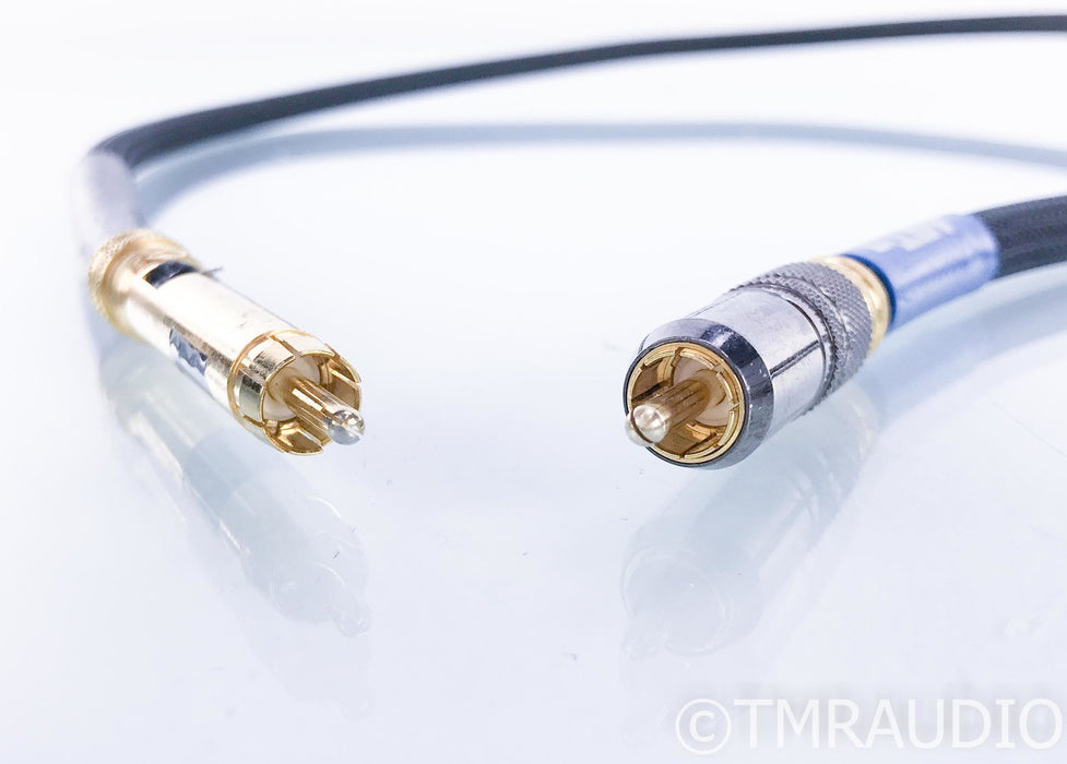 MIT Shotgun S2 RCA Cables; 1m Pair Interconnects (Missing one outer barrel)