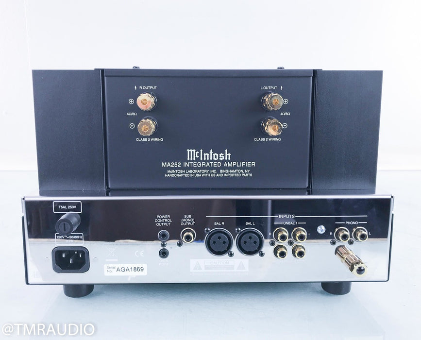 McIntosh MA252 Stereo Hybrid Tube Integrated Amplifier