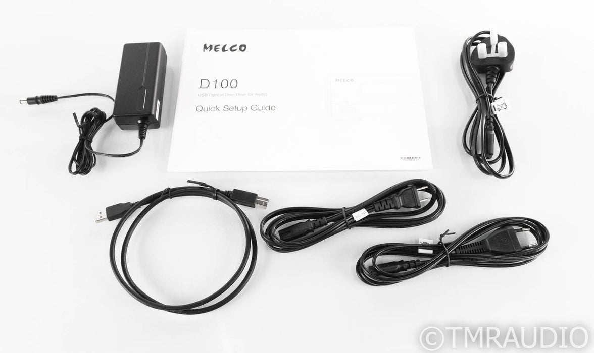 Melco D100 Optical Disc Drive; CD Ripper; Silver (New / Open Box)