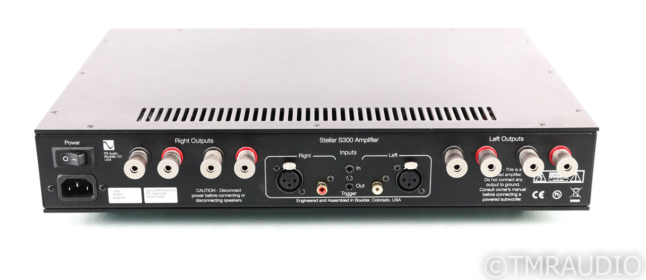 PS Audio Stellar S300 Stereo Power Amplifier; S-300 (Used)