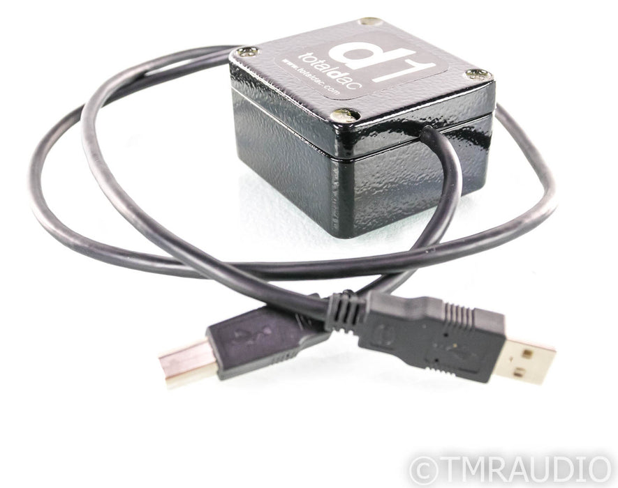 Totaldac D1 USB Cable / Filter; 3ft Digital Interconnect; Signal Conditioner