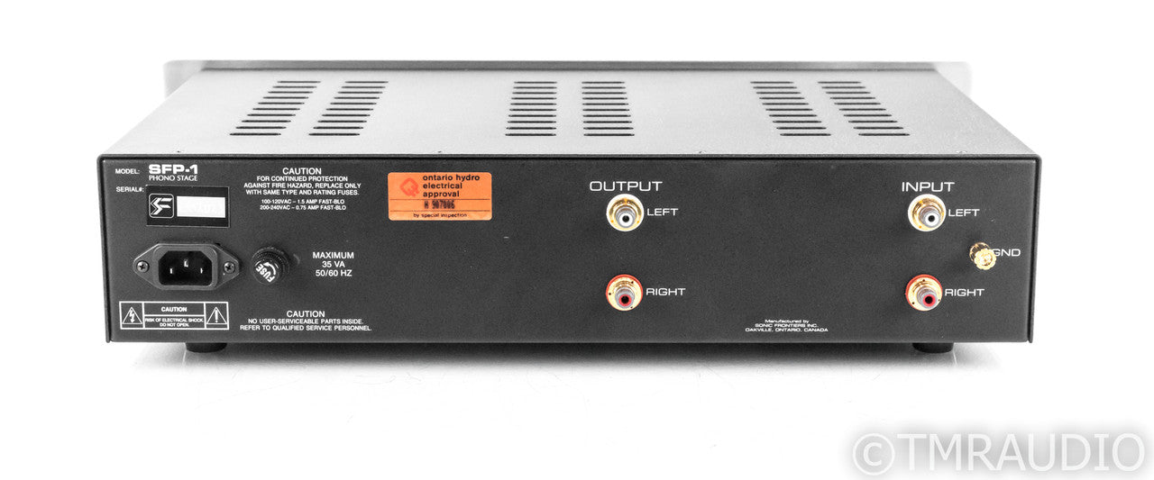 Sonic Frontiers SFP-1 MM / MC Tube Phono Preamplifier; SFP1; Upgraded