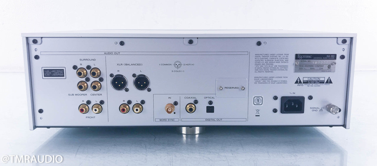 Esoteric SA-60 SACD / CD Player