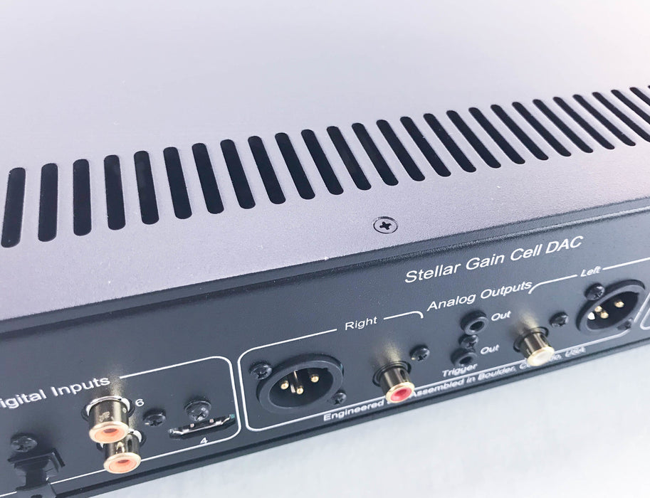 PS Audio Stellar Gain Cell DAC; D/A Converter; Black; Warranty