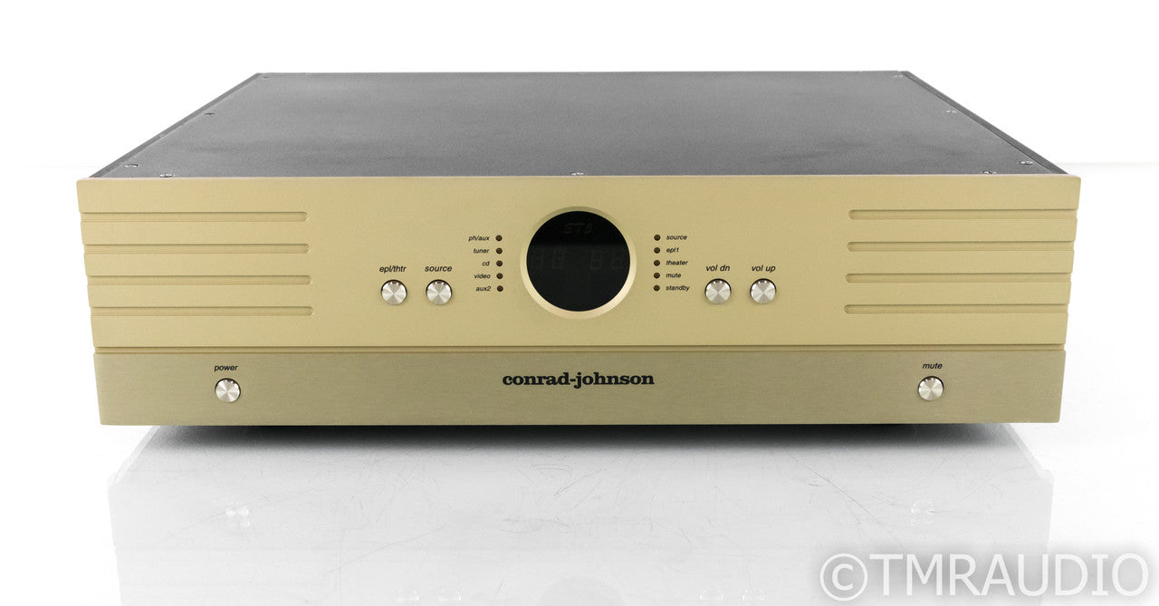 Conrad Johnson ET5 Stereo Tube Preamplifier; ET-5; RHB Gain Stage Upgrade