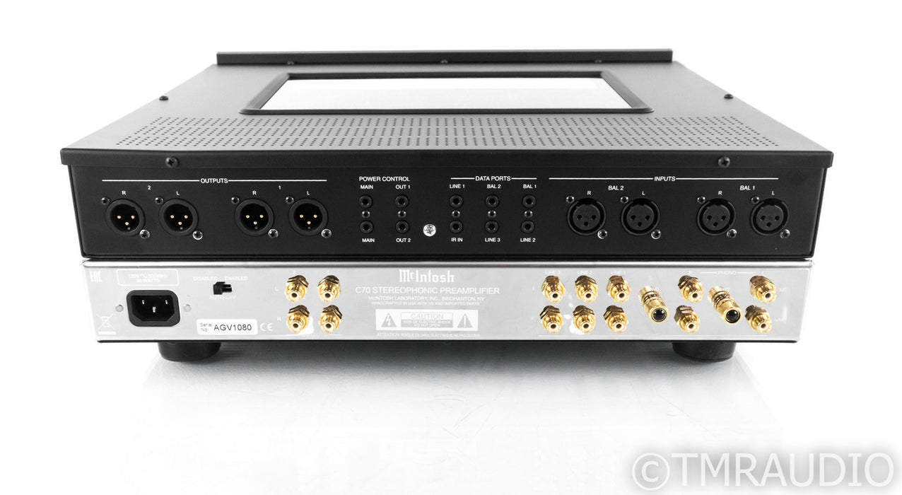 McIntosh C70 Stereo Tube Preamplifier; 70th Anniversary; C-70; MM / MC; Remote