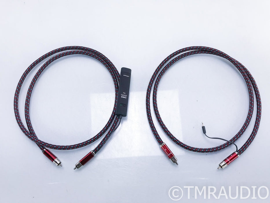 AudioQuest Colorado RCA Cables; 1.5m Pair Interconnects (Missing one DBS)