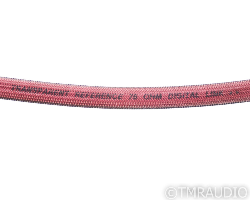 Transparent Reference 75-Ohm Digital Link RCA Cable; 3ft Digital Interconnect