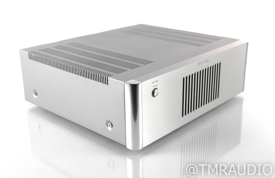 Rotel RB-1582 Stereo Power Amplifier; RB1582; Silver