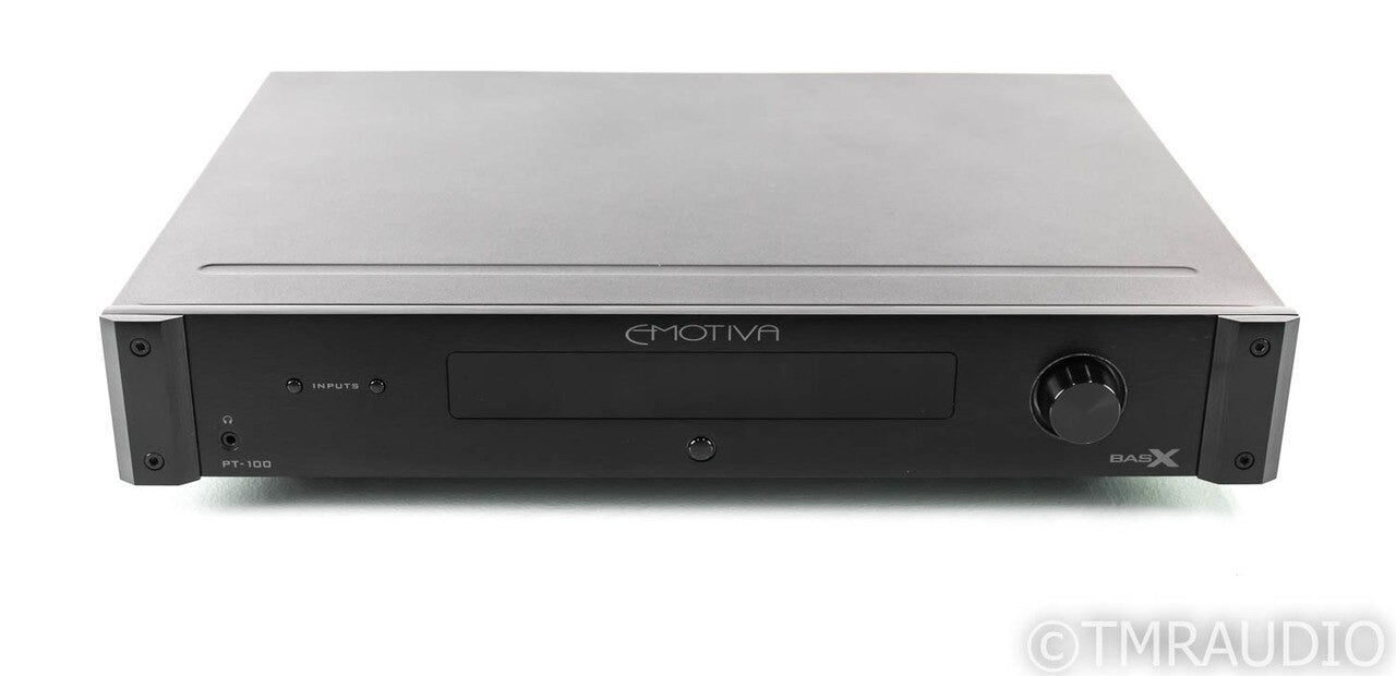 Emotiva BasX PT-100 Stereo Preamplifier; PT100 (No Remote)