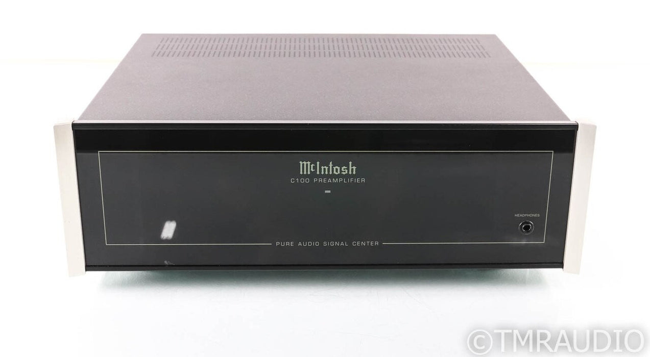 McIntosh C100A Stereo Preamplifier; No C100C Controller (Required for use)
