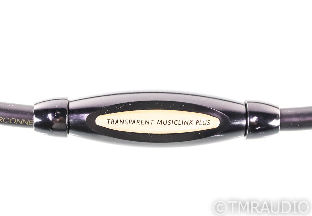 Transparent MusicLink Plus RCA Cable; 2m Single Interconnect