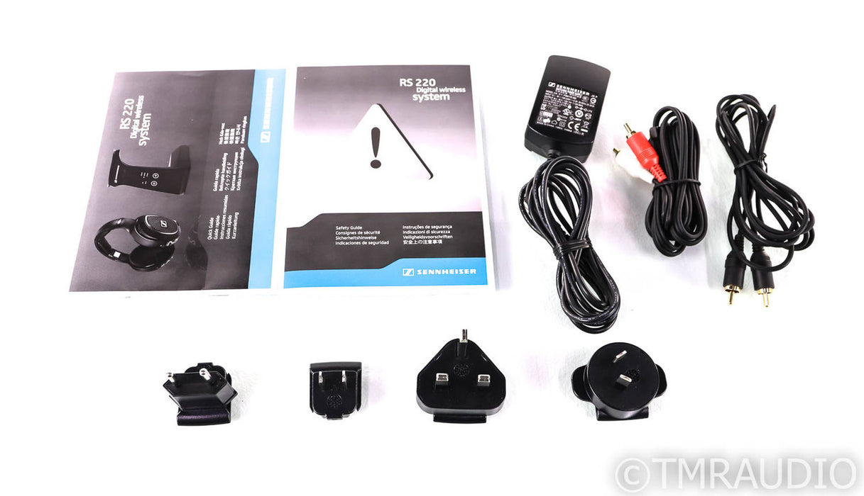 Sennheiser RS-220 Wireless Open Back Headphones; Charging Stand; RS220