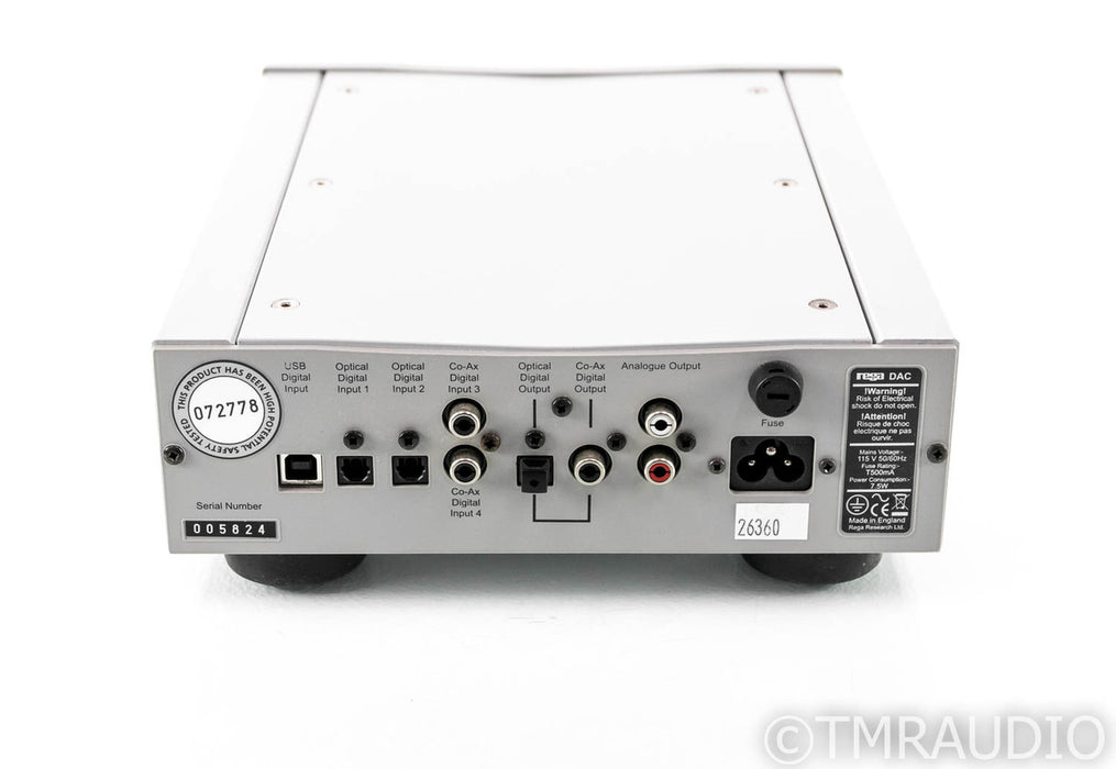 Rega DAC; D/A Converter; Silver