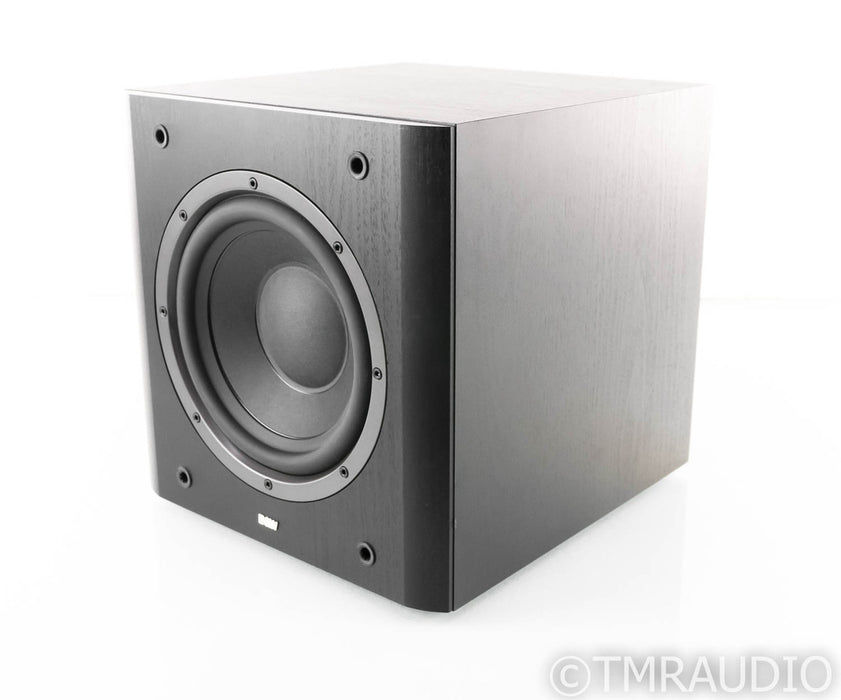 B&W ASW600 10" Powered Subwoofer; ASW 600; Black Ash