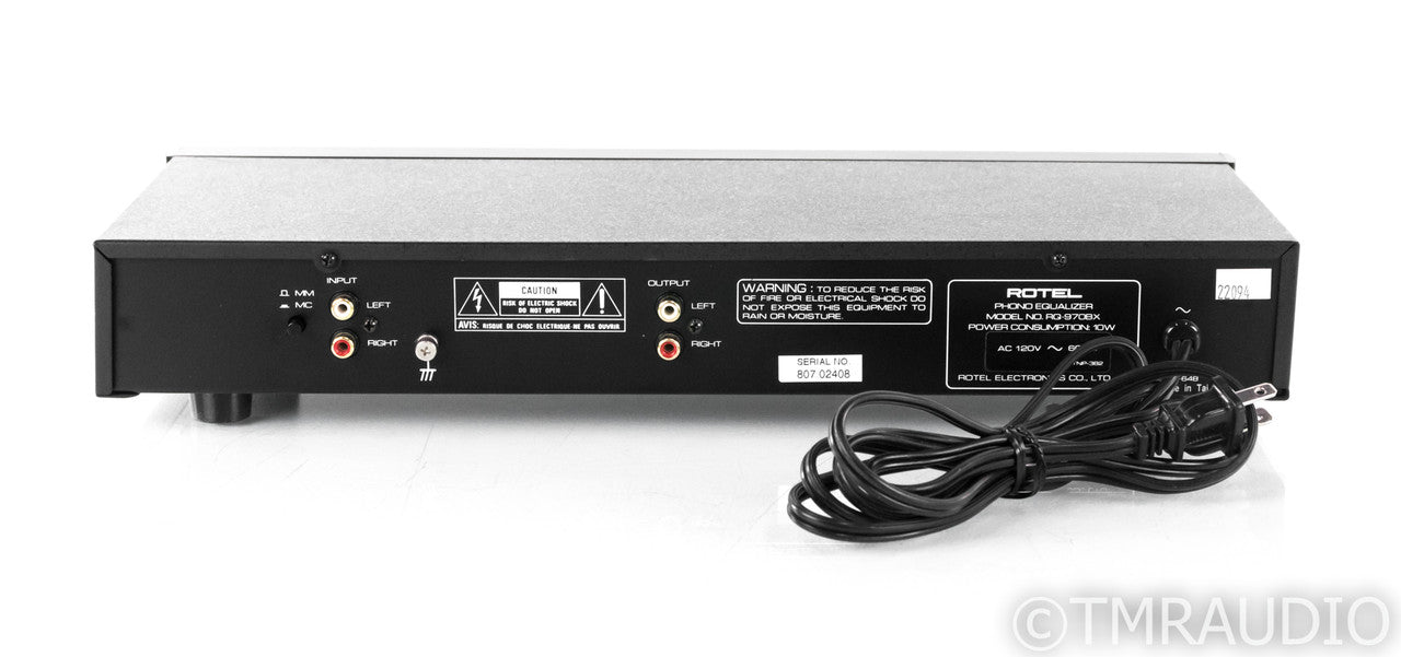 Rotel RQ-970BX MM / MC Phono Preamplifier / Equalizer; RQ970BX