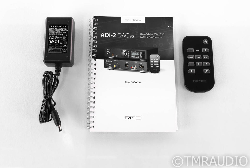RME ADI-2 DAC FS; D/A Converter; ADI2; Remote