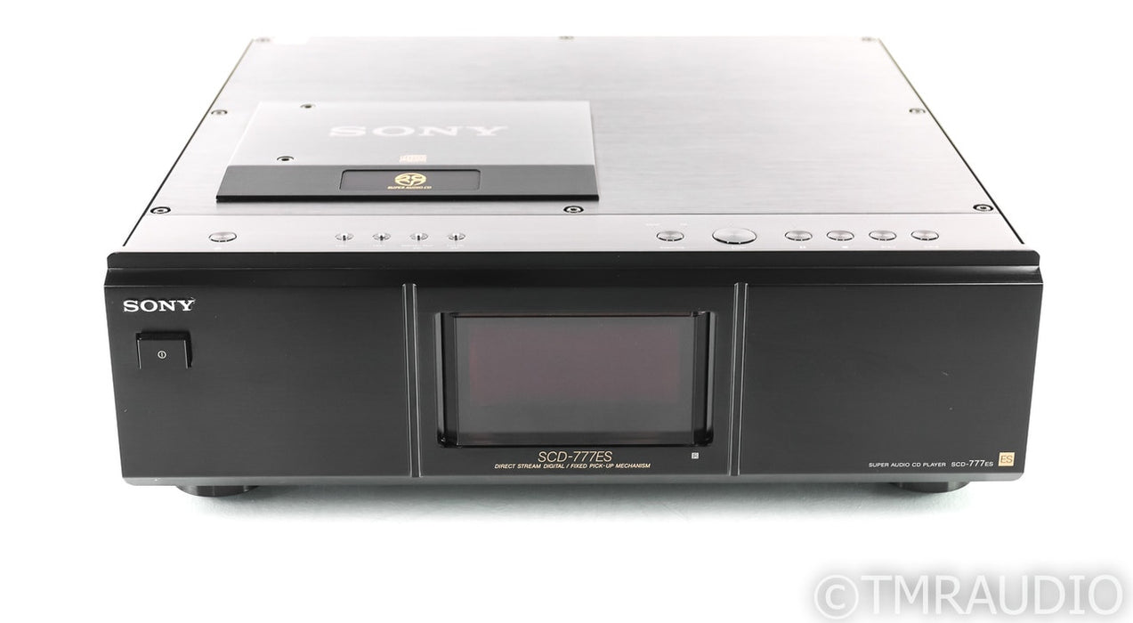Sony SCD-777ES SACD / CD Player; SCD777ES; Black; Remote; AS-IS (SACD Issue)