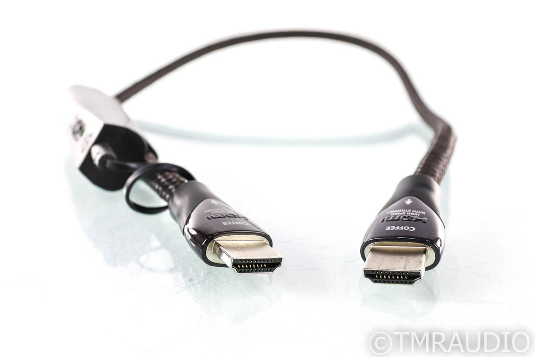 AudioQuest Coffee HDMI Cable; .6m Digital Interconnect; 72v DBS