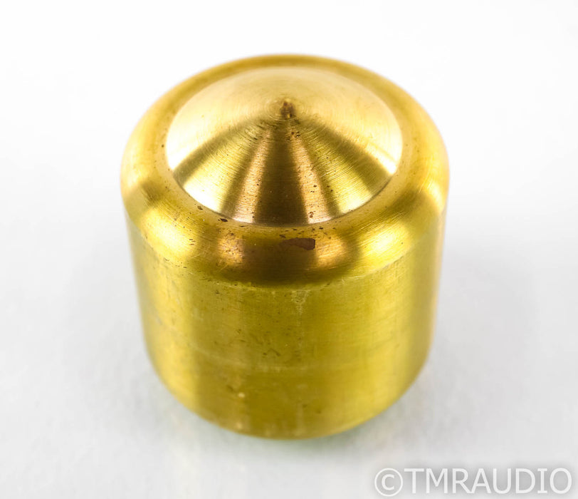 Mapleshade Threaded Low Radiused Brass Heavyfeet; Set of 4 Isolation Feet