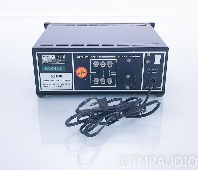 Infinity Servo Statik I Vintage Servo Bass Amplifier; AS-IS (No Sound)