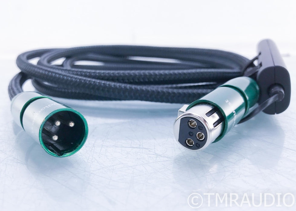 AudioQuest Columbia XLR Cables; 3m Pair Balanced Interconnects; 72V DBS