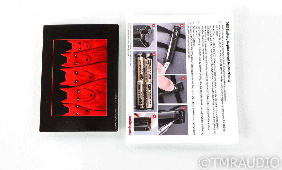 AudioQuest Water XLR Cables; 3m Pair Balanced Interconnects; 72v DBS