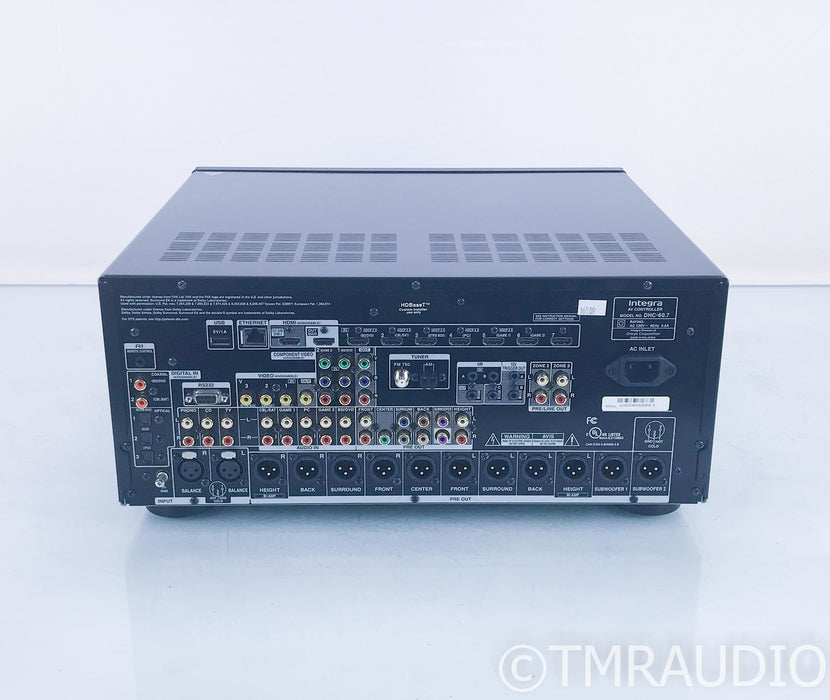 Integra DHC-60.7 7.2 Channel Home Theater Processor; Preamplifier; DHC60.7