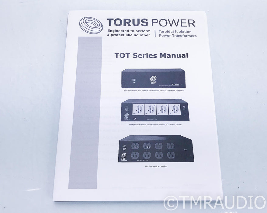 Torus Power TOT Max Power Conditioner; Black