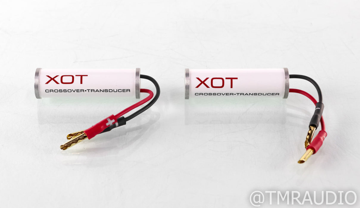 Synergistic Research XOT Crossover Transducer; Pair w/ Banana Plugs