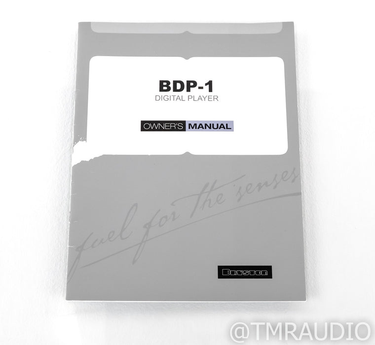 Bryston BDP-1 Network Streamer; BDP1; Silver (No Remote)