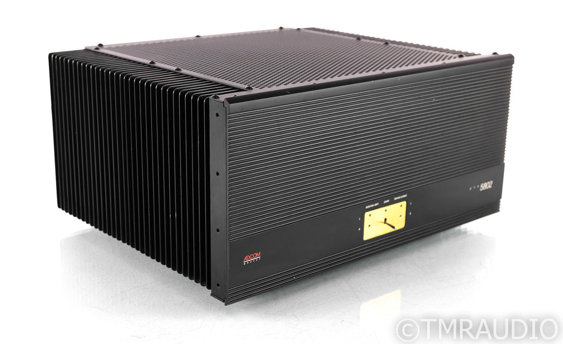 Adcom GFA-5802 Stereo Power Amplifier; GFA5802