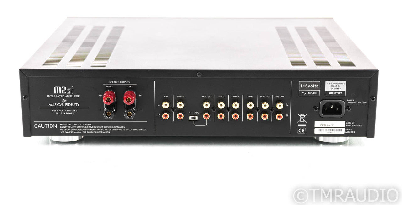 Musical Fidelity M2si Stereo Integrated Amplifier; M2S-i; Black; Remote