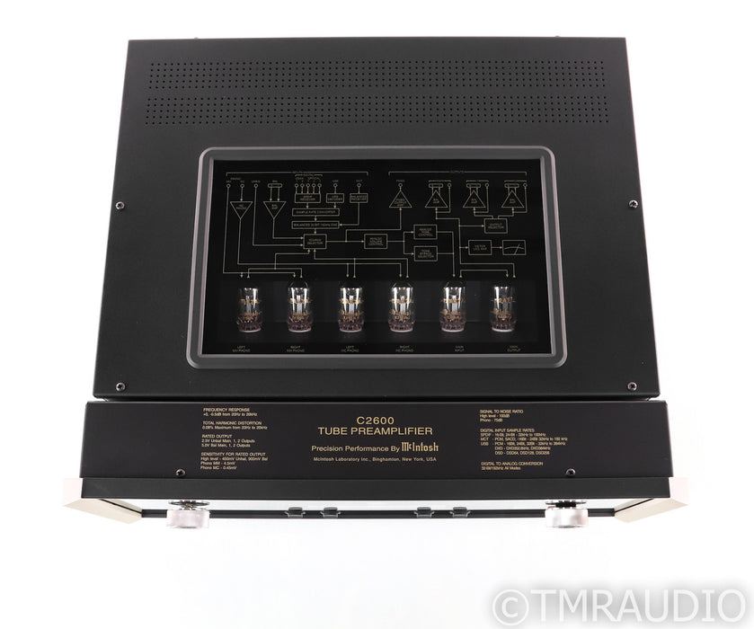 McIntosh C2600 Stereo Tube Preamplifier; Remote