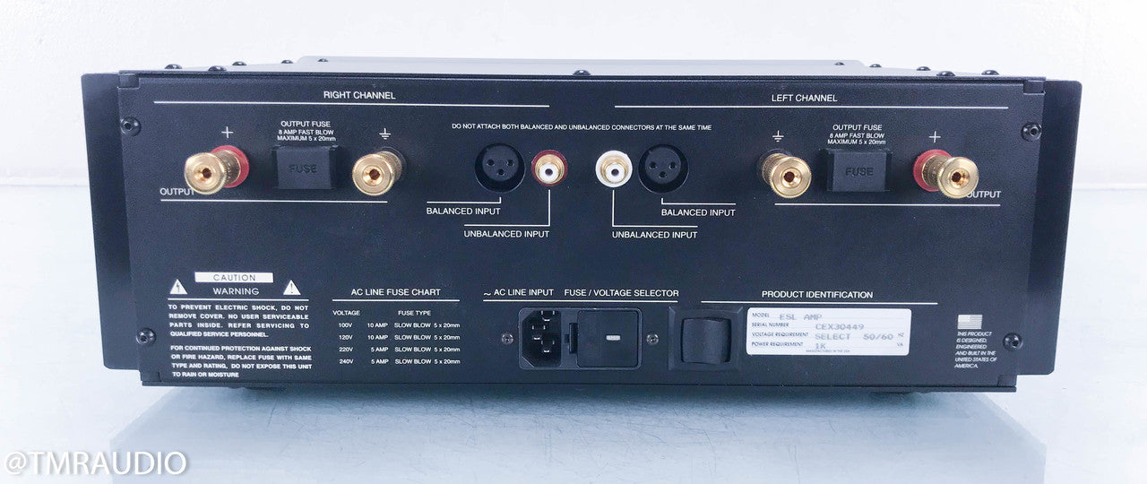 InnerSound ESL Electrostatic Stereo Power Amplifier