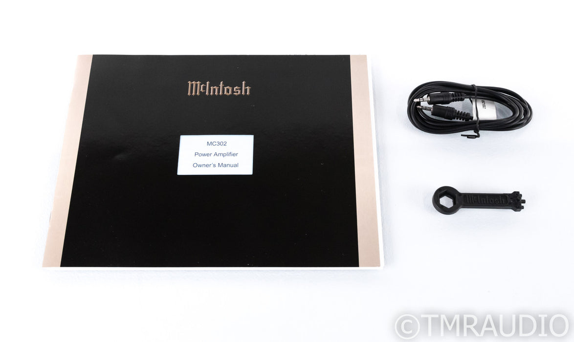 McIntosh MC302 Stereo Power Amplifier; MC-302 (1/7)