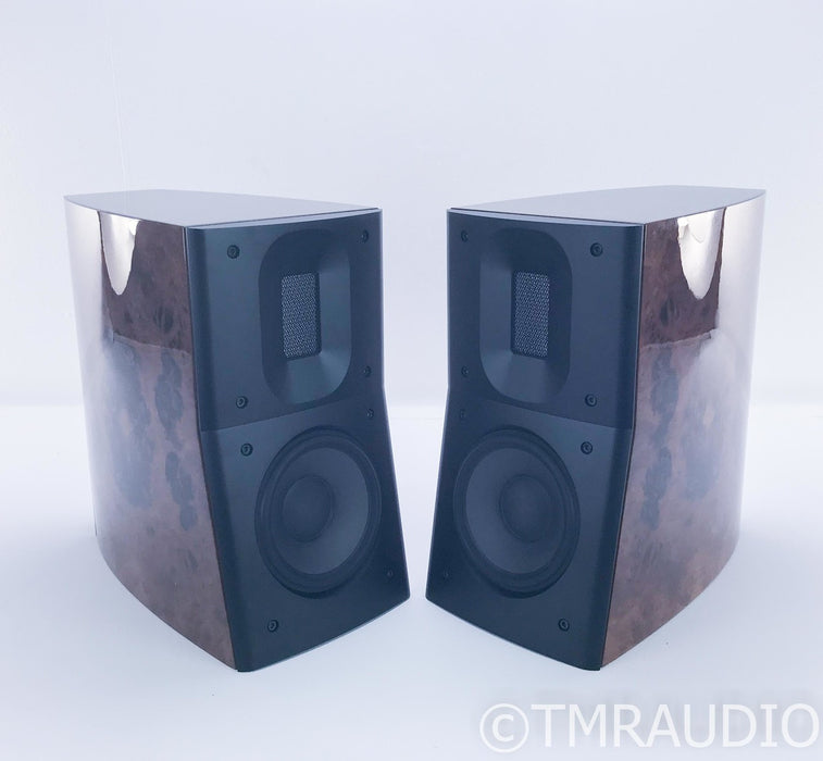 Raidho D1 Bookshelf Speakers; D-1; Walnut Burl Pair