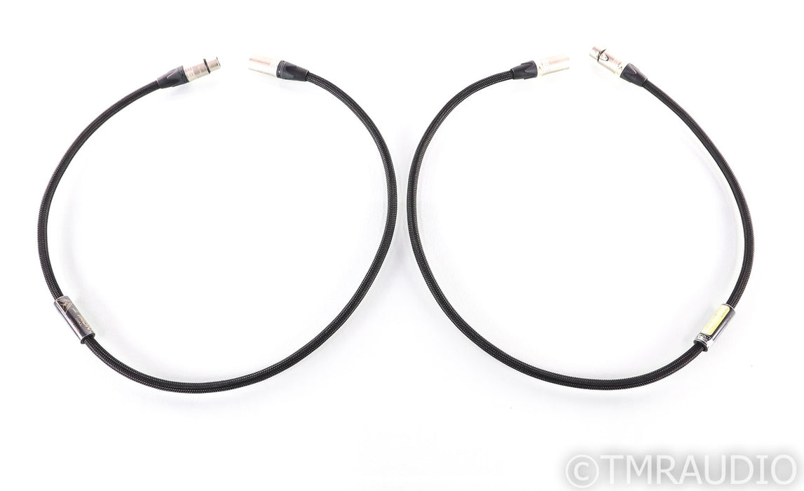 Shunyata Research Cobra ZiTron XLR Cables; 1m Pair Balanced Interconnects
