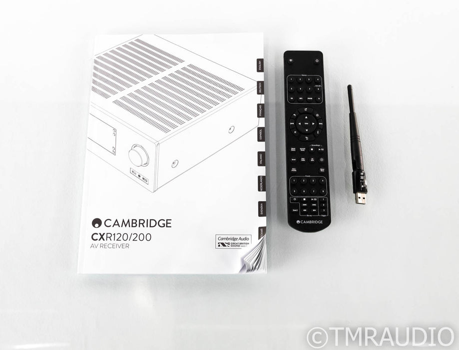 Cambridge Audio CXR120 7.2 Channel Home Theater Receiver; CX-R120; Remote