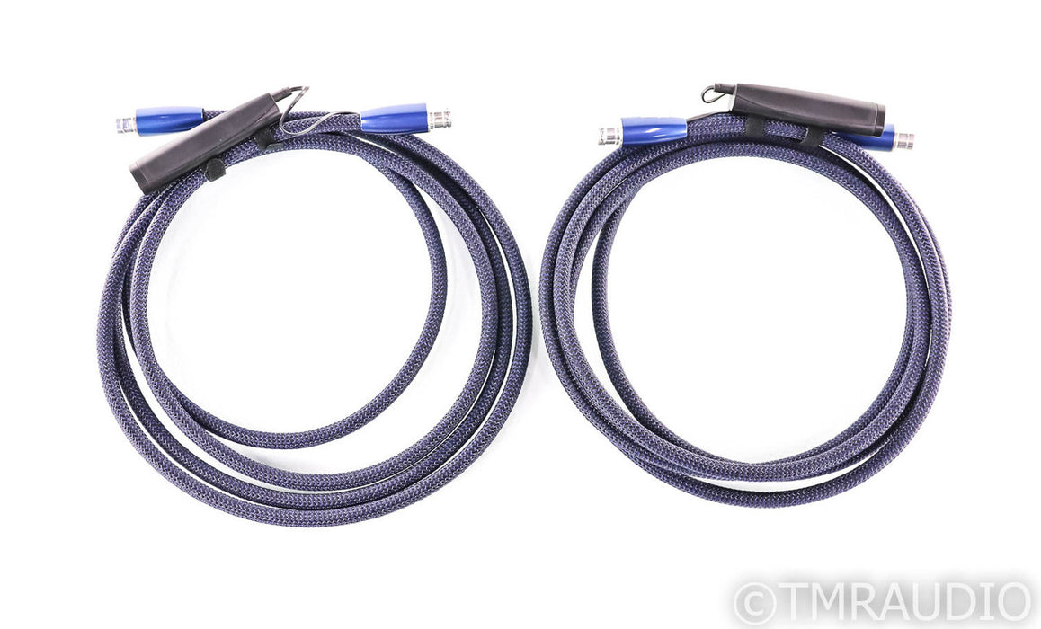 AudioQuest Water XLR Cables; 3m Pair Balanced Interconnects; 72v DBS