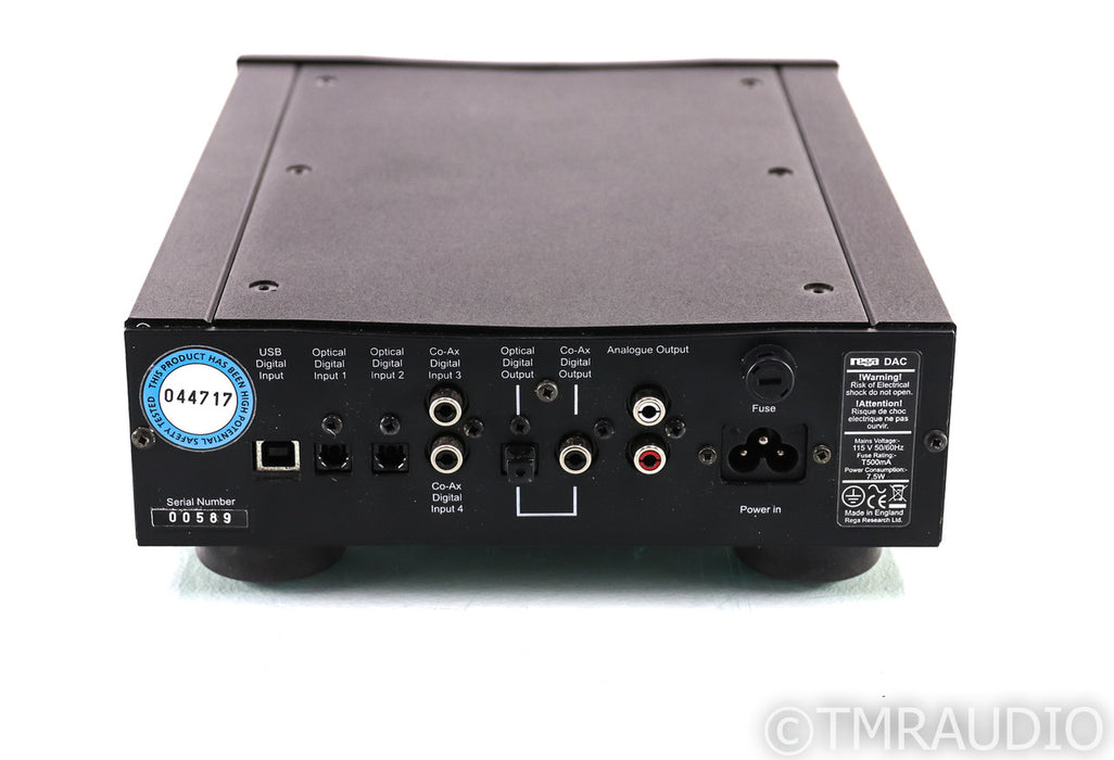 Rega DAC; D/A Converter; Black
