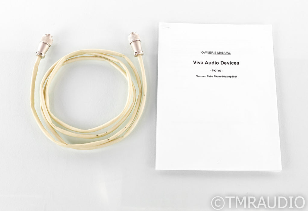 Viva Audio Devices Fono MC Tube Phono Preamplifier