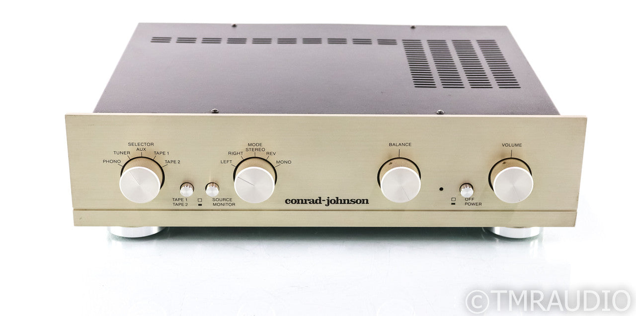 Conrad Johnson PV5 Vintage Stereo Tube Preamplifier; PV-5; MM Phono