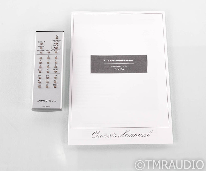 Luxman D-N150 CD Player; DN150; Remote (New/Open Box)