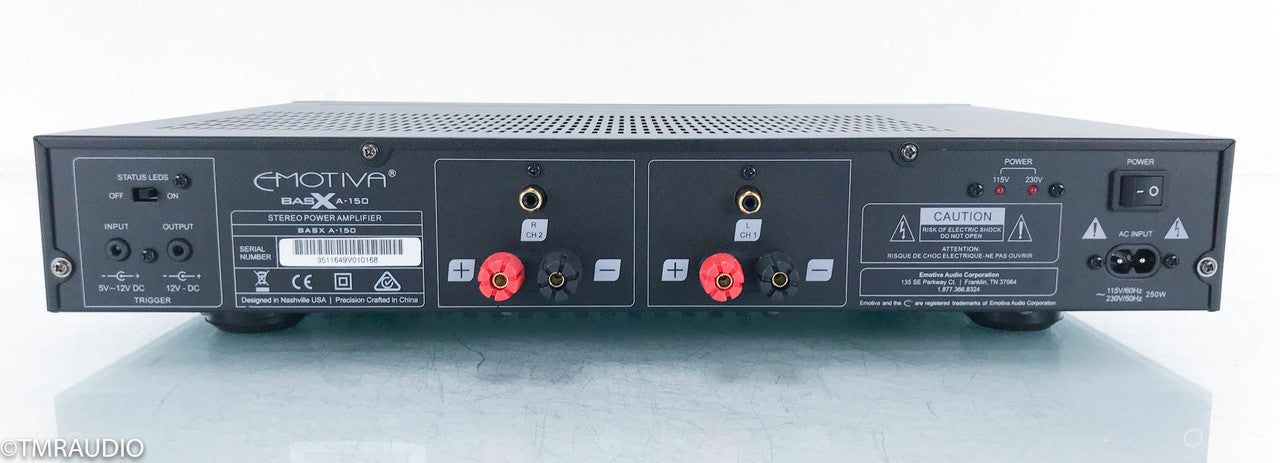 Emotiva BasX A-150 Stereo Power Amplifier