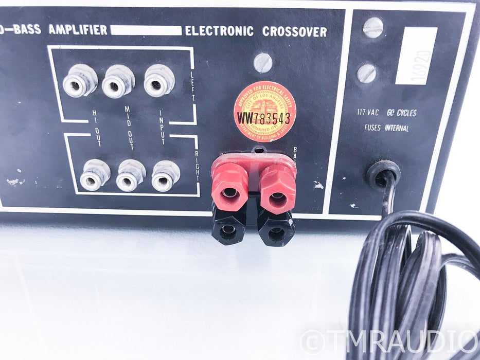 Infinity Servo Statik I Vintage Servo Bass Amplifier; AS-IS (No Case, No Sound)