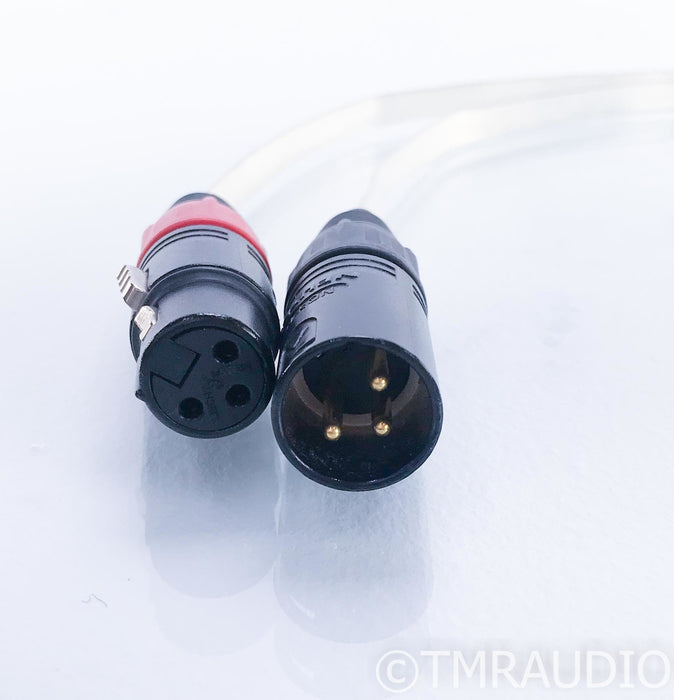 Alpha Core Goertz Sapphire XLR Cables; 1m Pair Balanced Interconnects