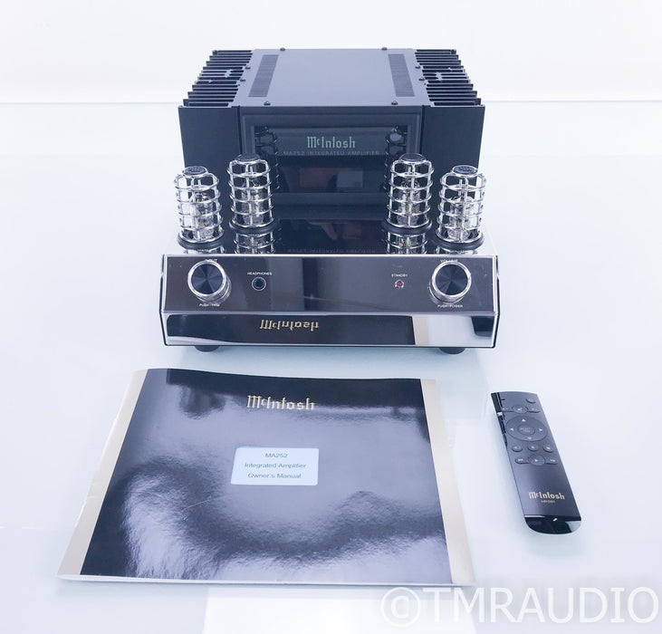 McIntosh MA252 Stereo Integrated Hybrid Tube Amplifier; MA-252