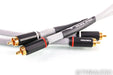 WyWires Silver Series RCA Cables; 4ft Pair Interconnects