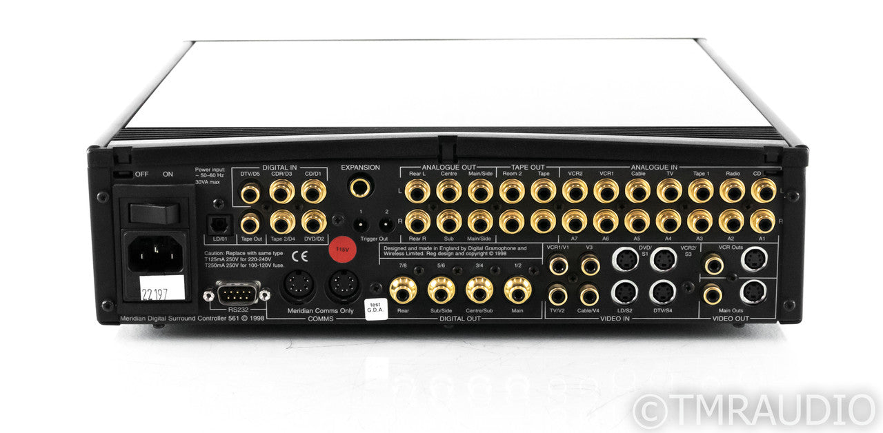 Meridian 561 Digital Home Theater Processor; MSR Remote